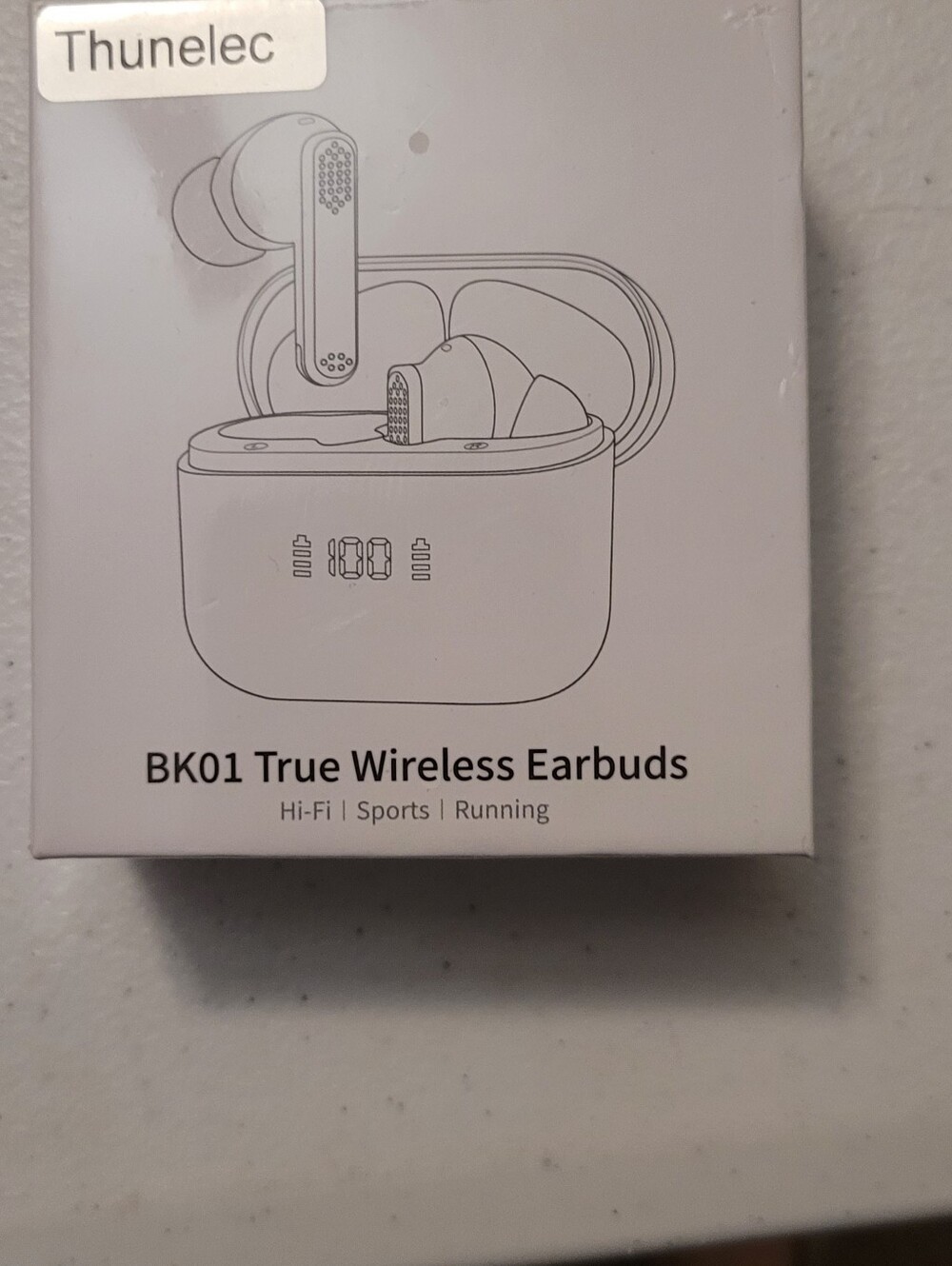 Thunelec BK01 True Wireless Earbuds - White